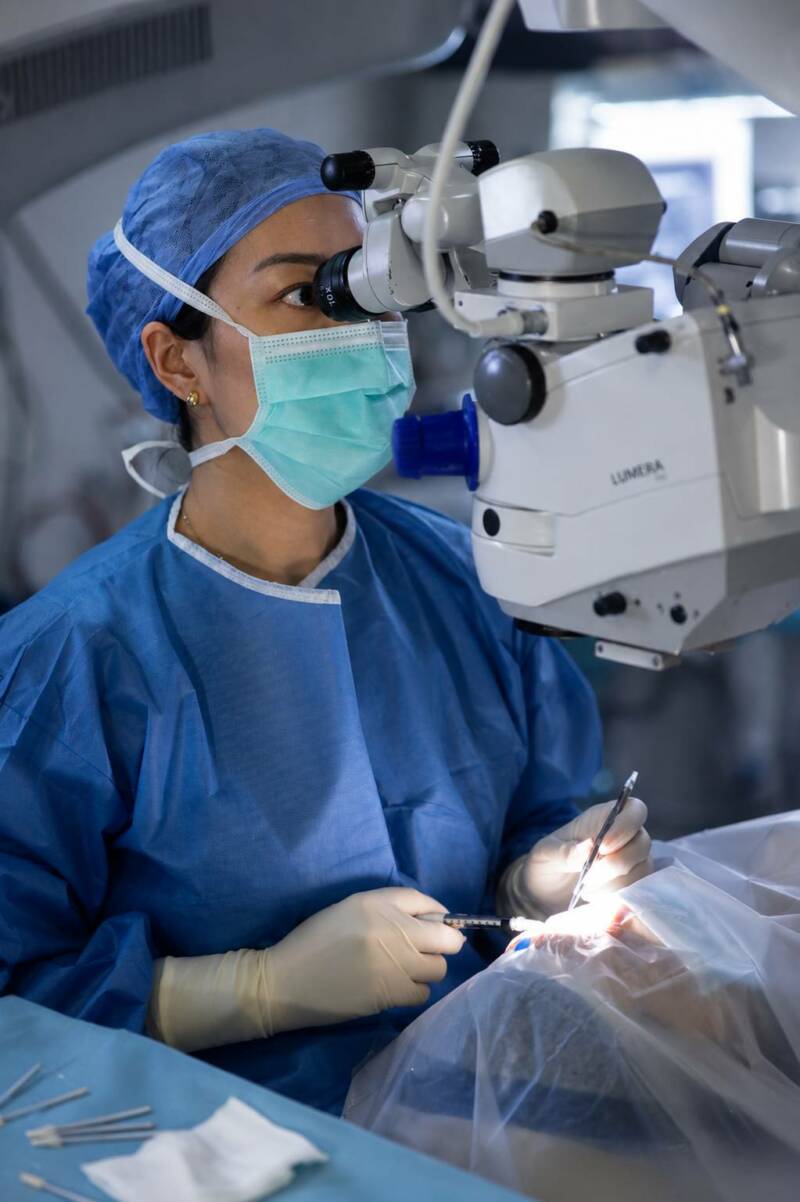 Dr. Christine Wang, Cataract Surgeon